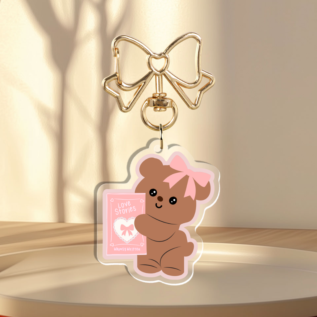 Love Stories Teddy Bear Keychain