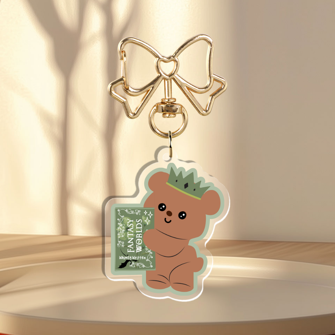 Fantasy Worlds Teddy Bear Keychain