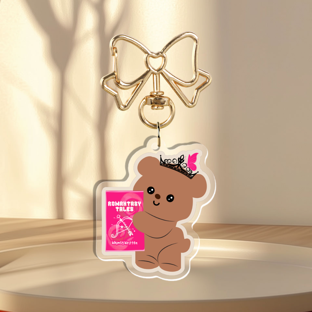 Romantasy Tales Teddy Bear Keychain