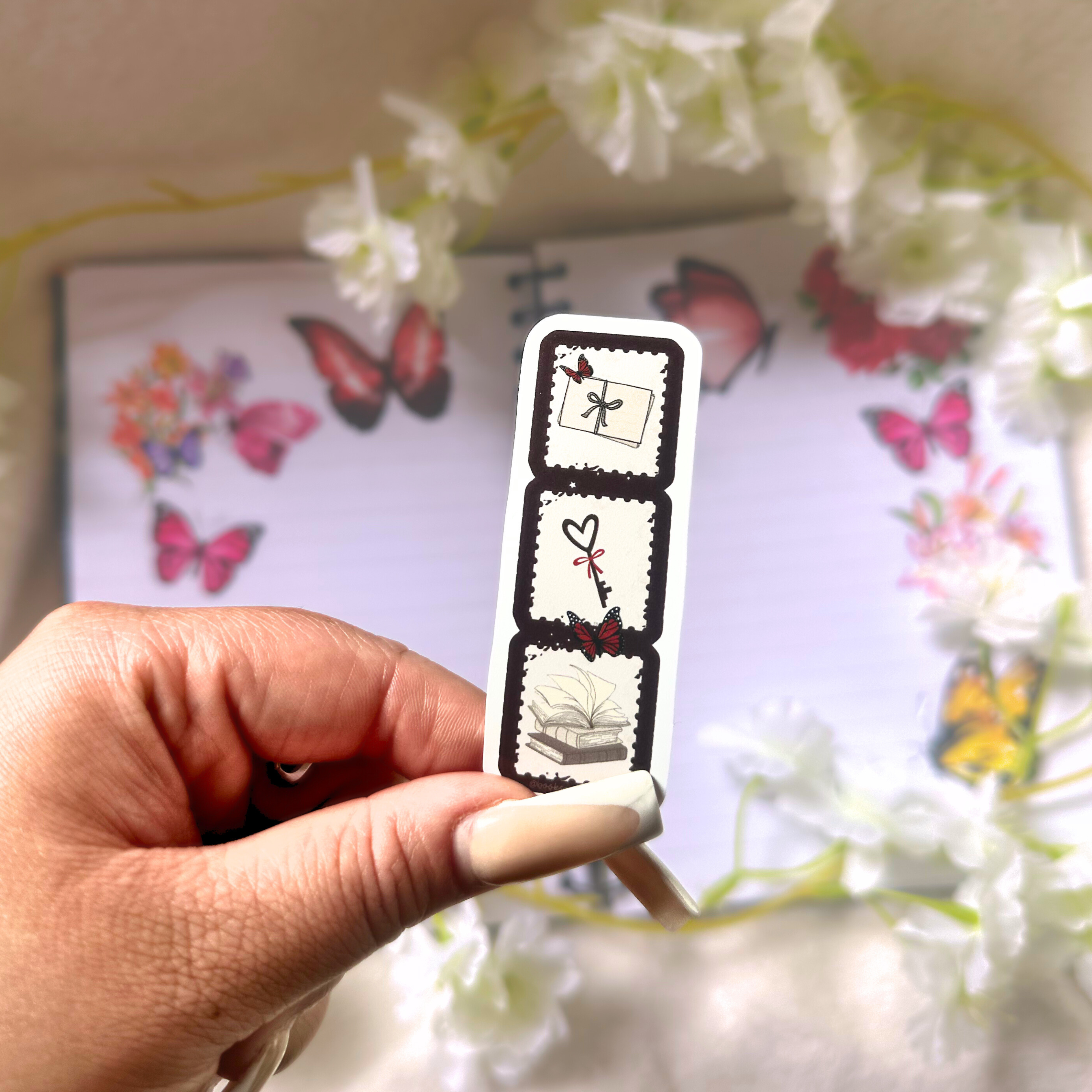 Dark Academia Vinyl Sticker