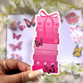Romance Stack Die Cut Bookmark