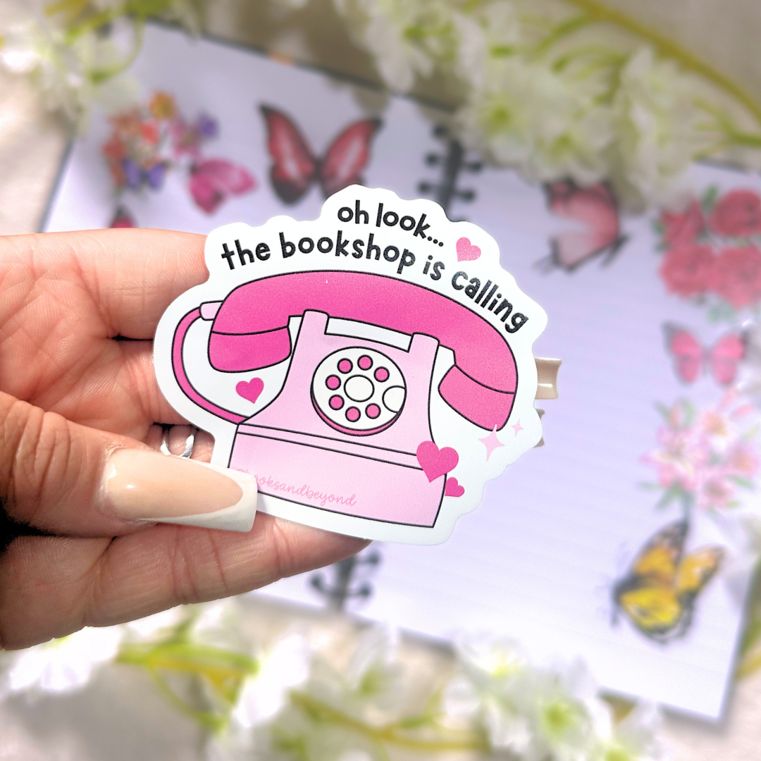 The Bookshop's Calling Vinyl Sticker