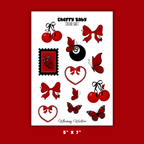 Cherry Baby Sticker Sheet