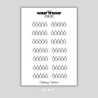 Water Tracker Sticker Sheet