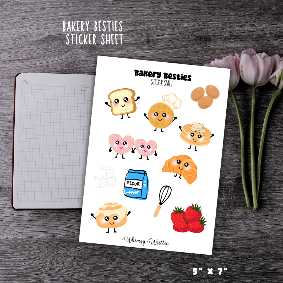 Bakery Besties Sticker Sheet