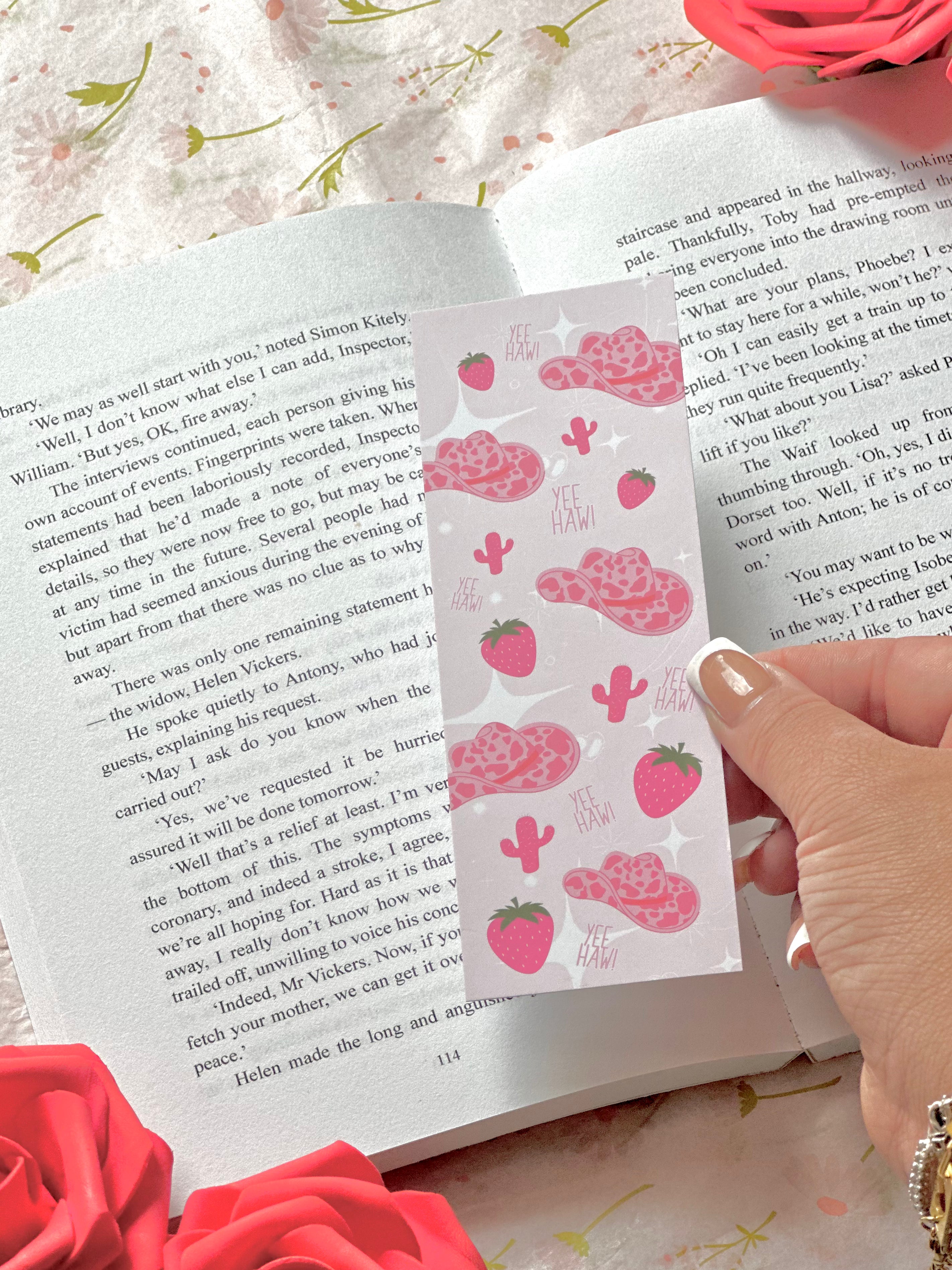 Cowboy Romance Bookmark