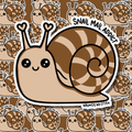 Snail Mail Addict Vinyl Sticker