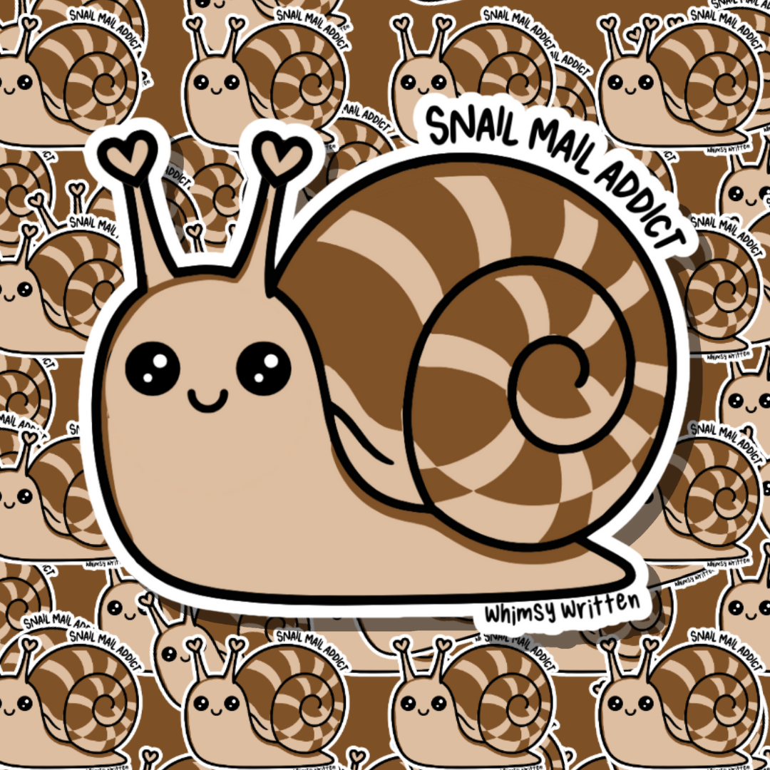Snail Mail Addict Vinyl Sticker