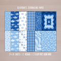 Blueprints Journal/Scrapbook Paper Pack - 24pcs