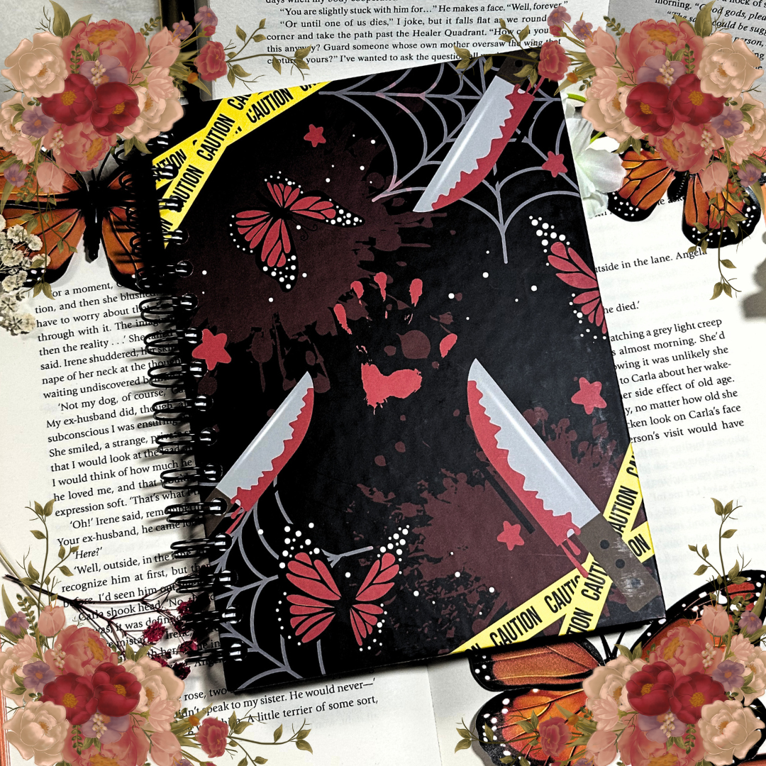 Crime Lovers A5 Hardcover Notebook