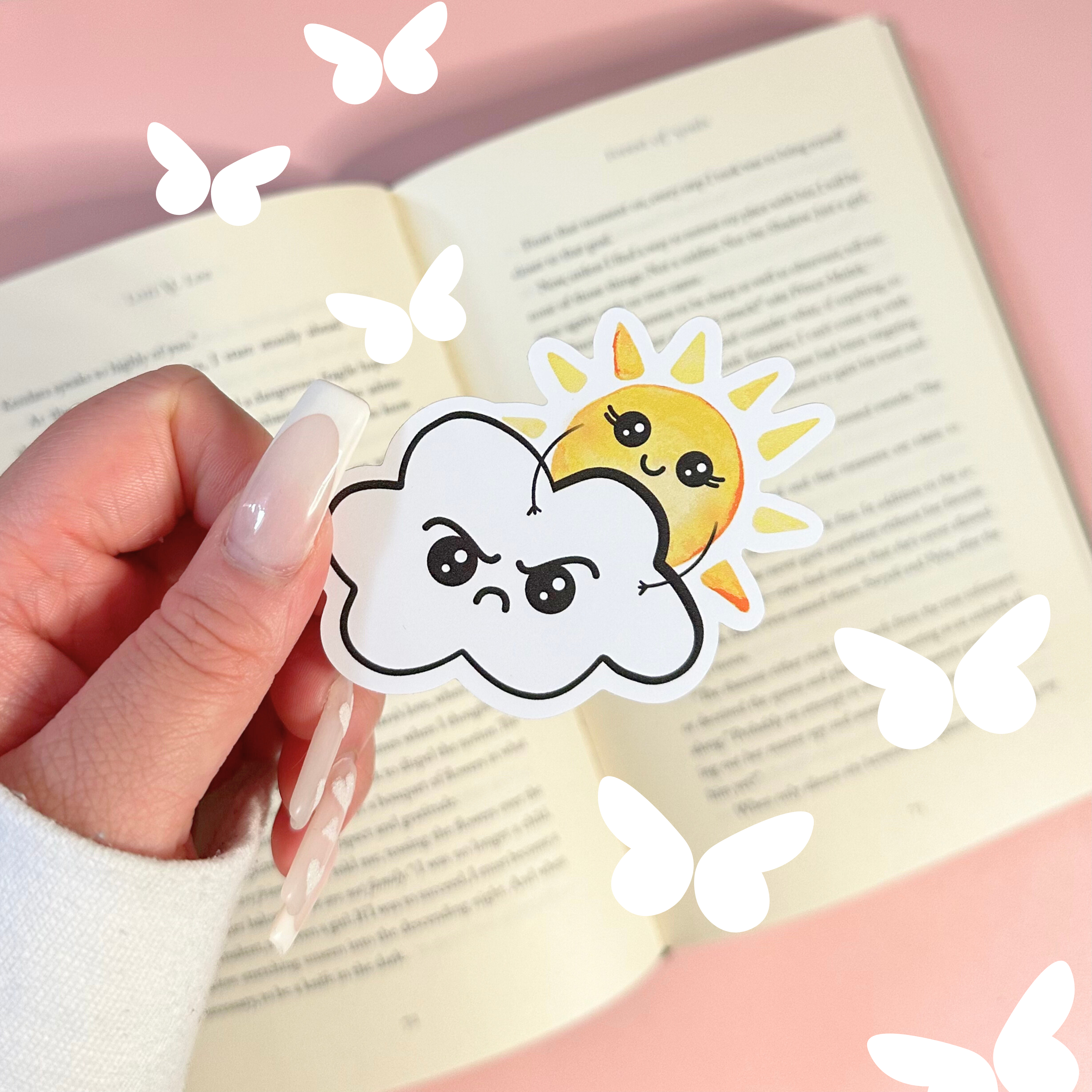 Grumpy Sunshine Vinyl Sticker