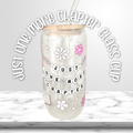 Just One More Chapter Glass Cup