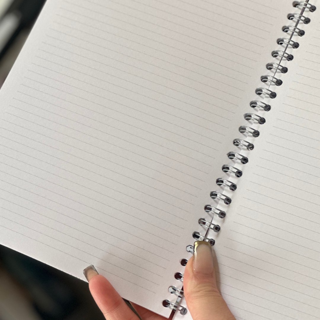 A Sunset With Books A5 Notebook