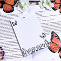 Bookish Basics Lined A6 Notepad