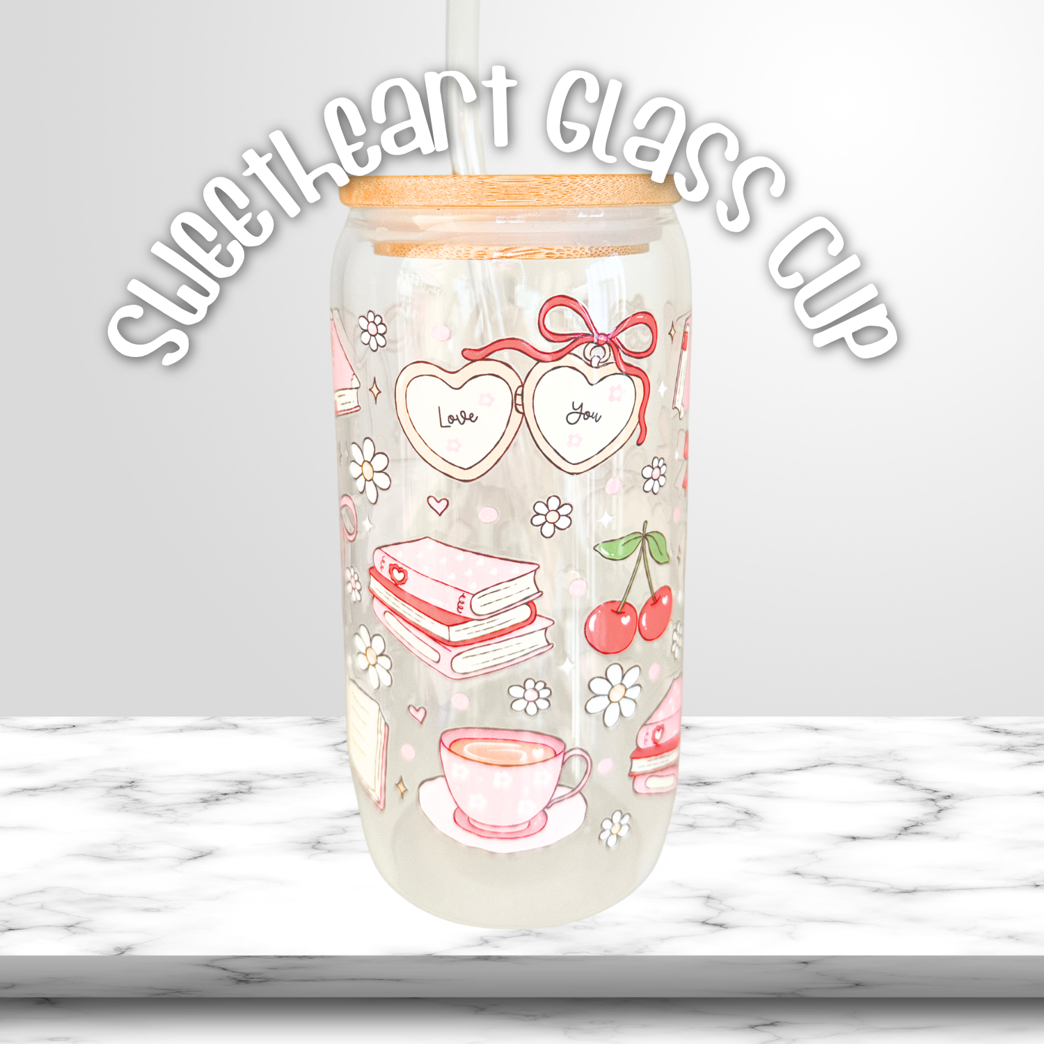 Sweetheart Glass Cup